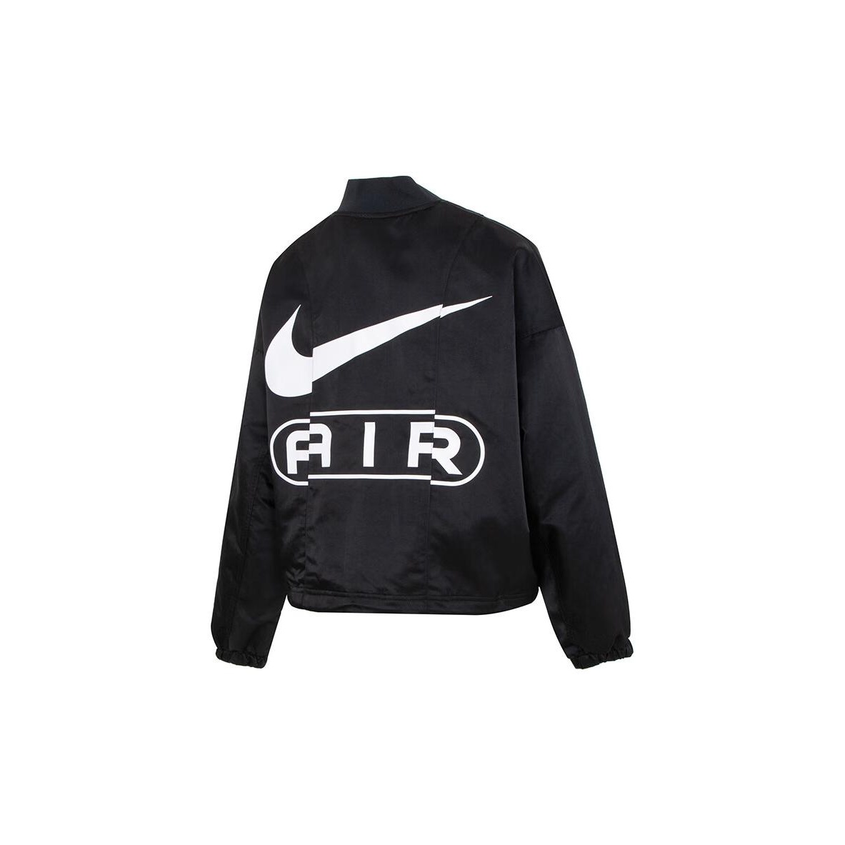Nike Air Women's Oversized Woven Bomber Jacket Black - POIZON