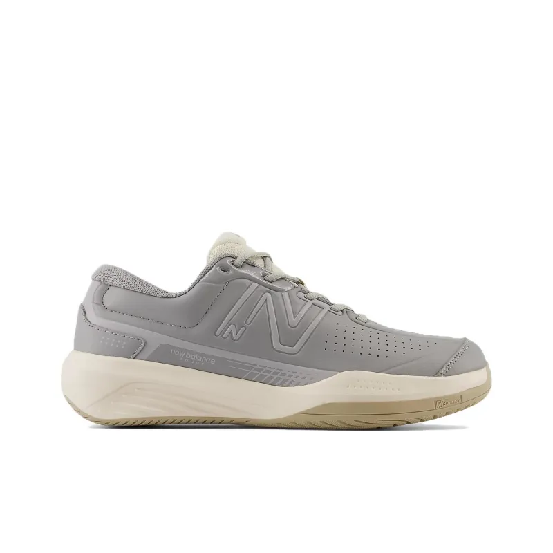 New Balance NB 696 V5 Slip Resistant Low Top Tennis Shoes Men's Gray-1