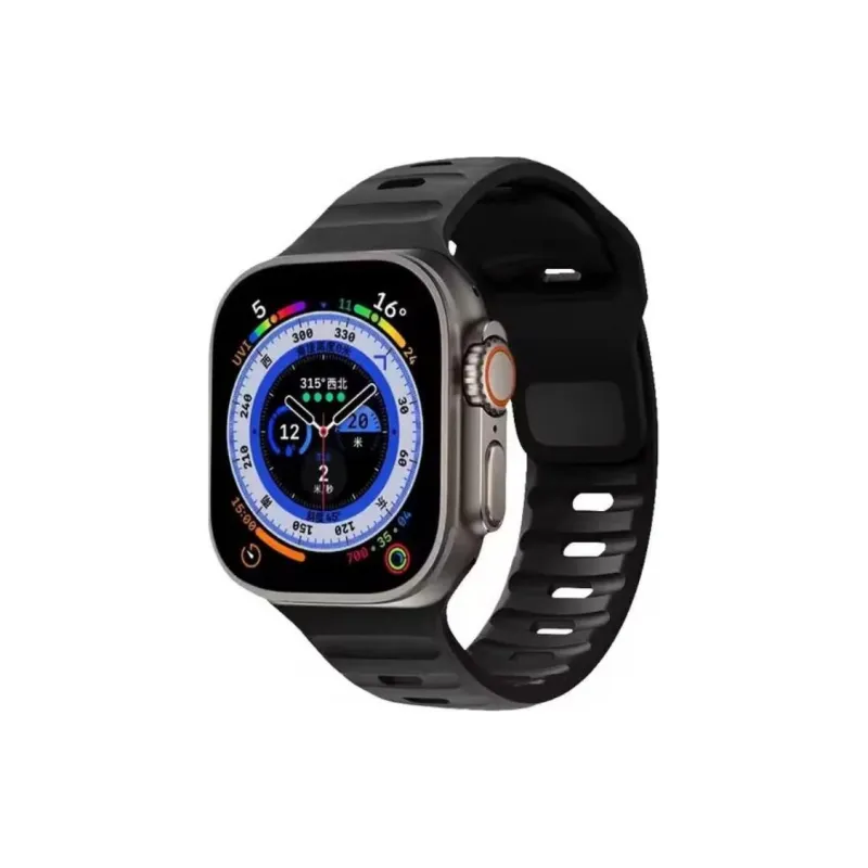 Yu Qing Apple Compatibility Watch Band Silicone Material-0