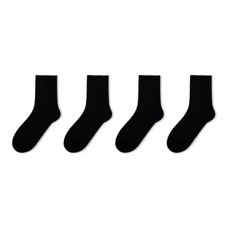 LUOLIAN Mid Calf Socks Women's 4 Pack-36