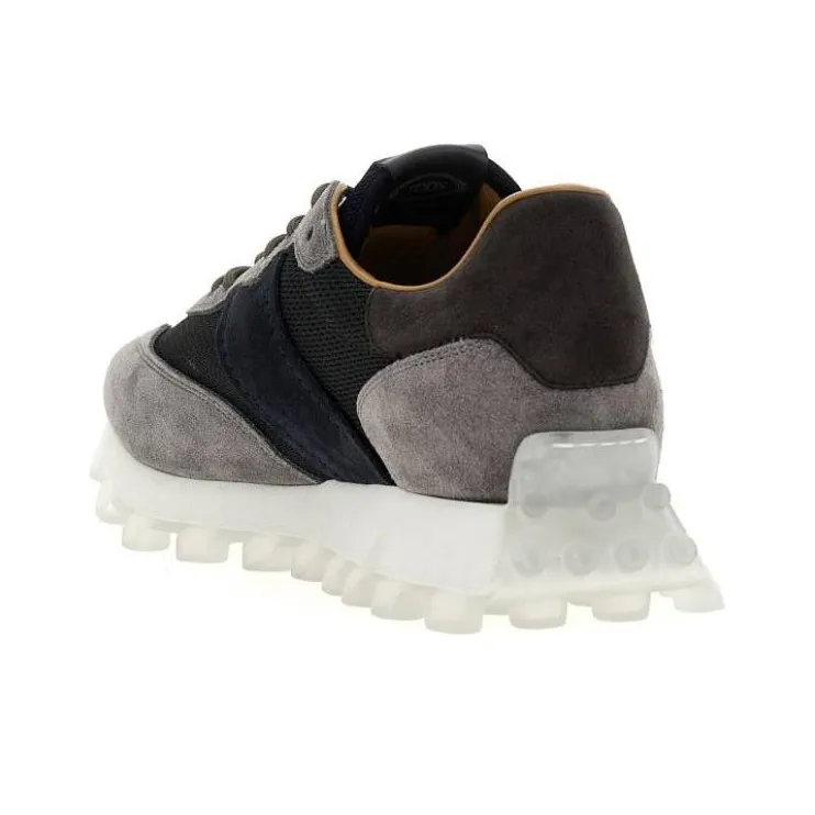 TOD'S Round Toe Lace Up Sneakers-3