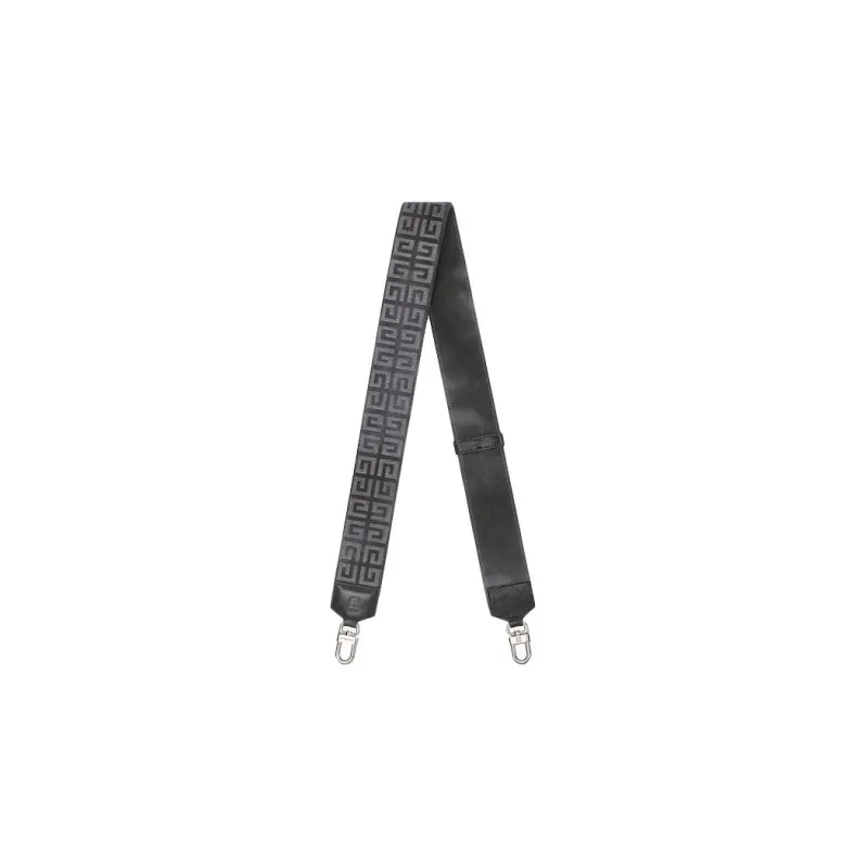 GIVENCHY 4G Fabric Shoulder Strap Bag Strap Women's Black-1