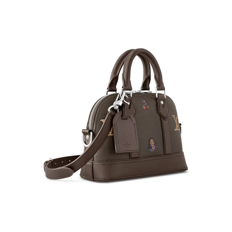 LOUIS VUITTON Alma 25 Henry Taylor Brown-1