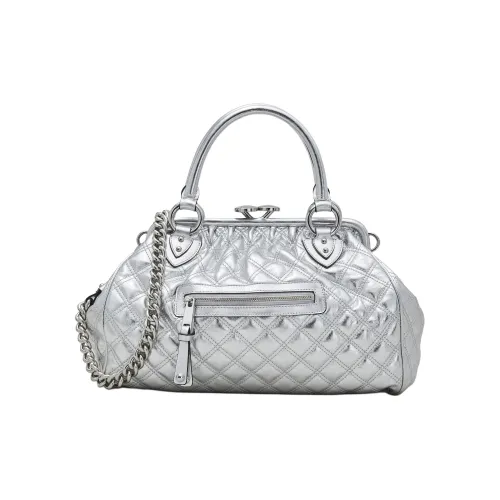 MARC JACOBS Re-Edition Quilted Metallic Leather Stam Bag