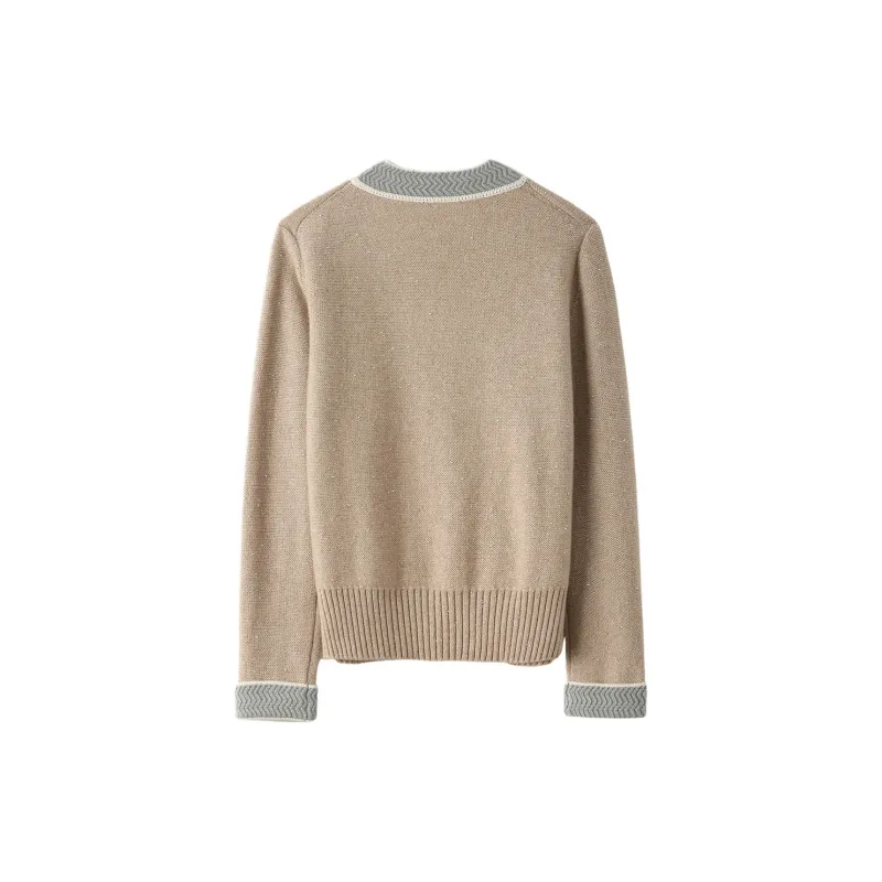 H YXIANG Cashmere Sweater Women's-1