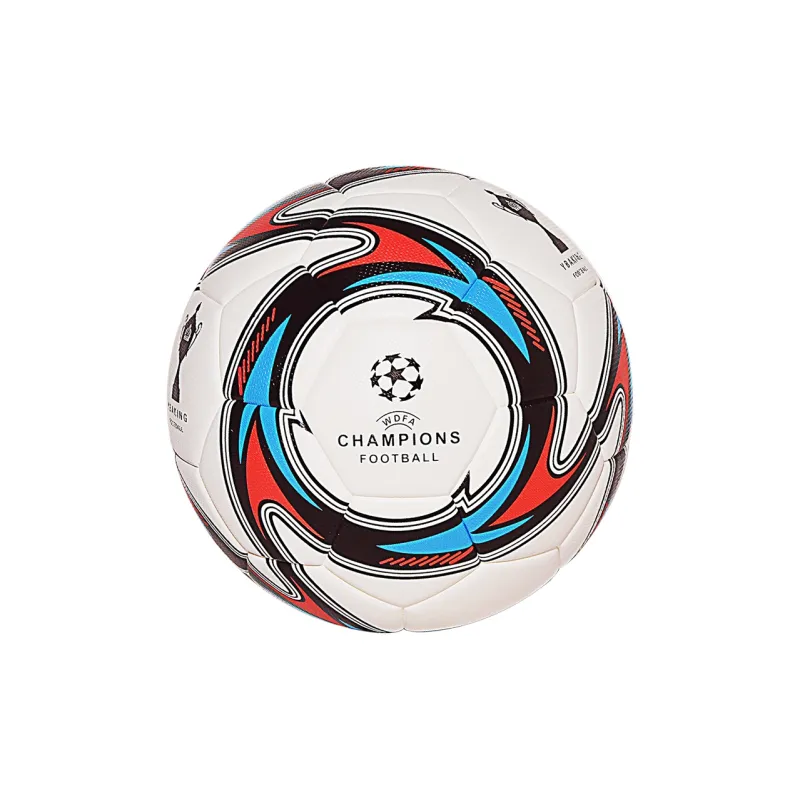 WADE Size 5 Ball Soccer PU Seamless Thermal bonding Unisex White-12