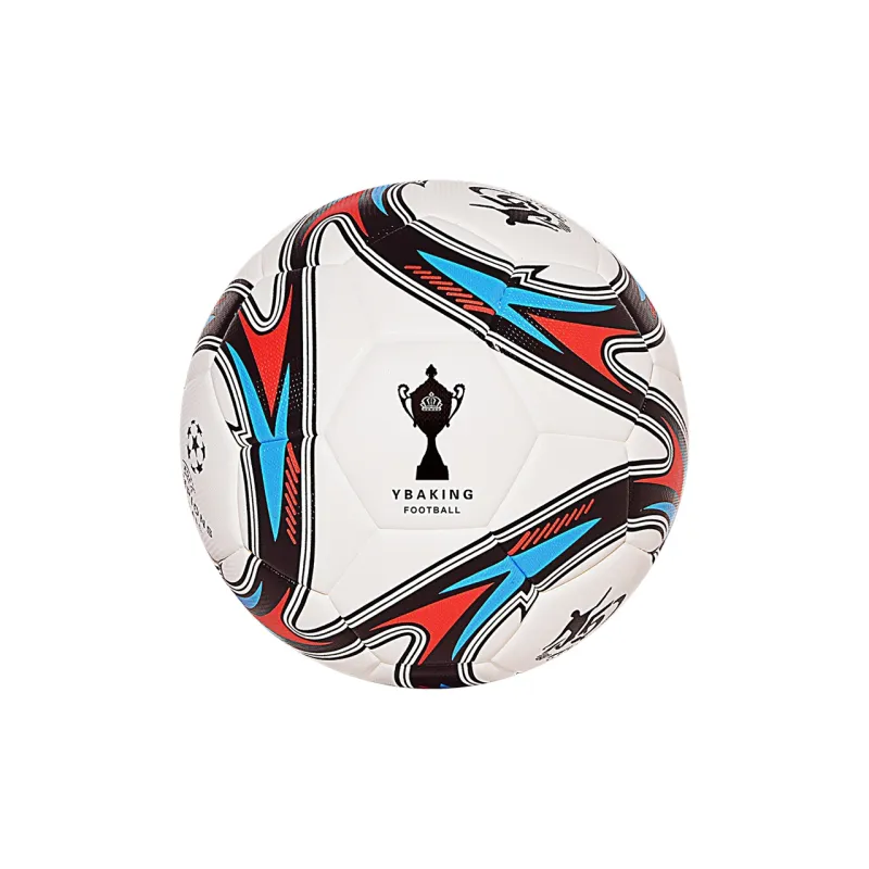 WADE Size 5 Ball Soccer PU Seamless Thermal bonding Unisex White-11