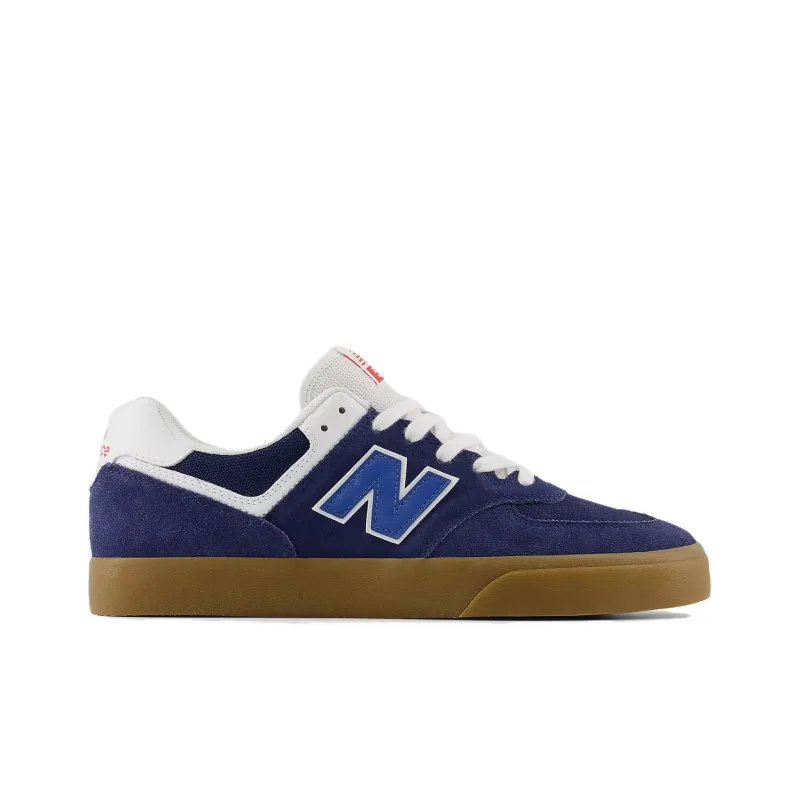 New Balance NB Numeric 574 Vulc Anti Slip Wear Resistant Low Top Skateboard Shoes Men's Blue-1