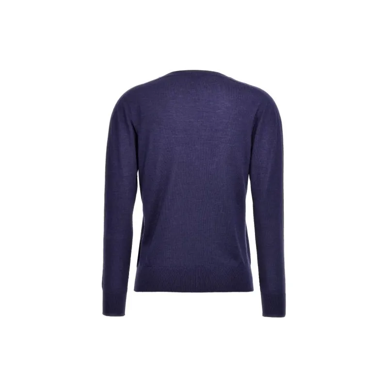 KITON V Neck Knitted Jumper-1