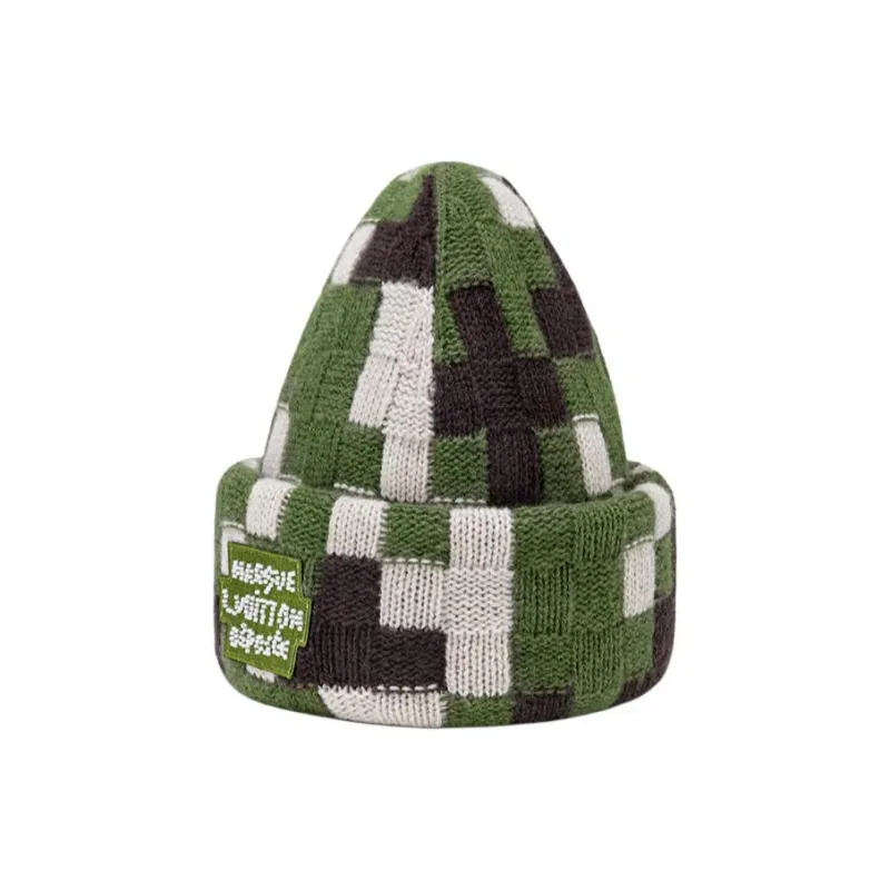 LOUIS VUITTON Wool Beanies Men's Multicolor-1