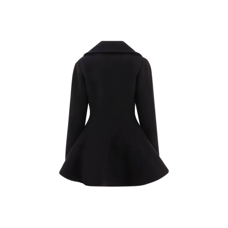Alaia Coats Women's Black-1