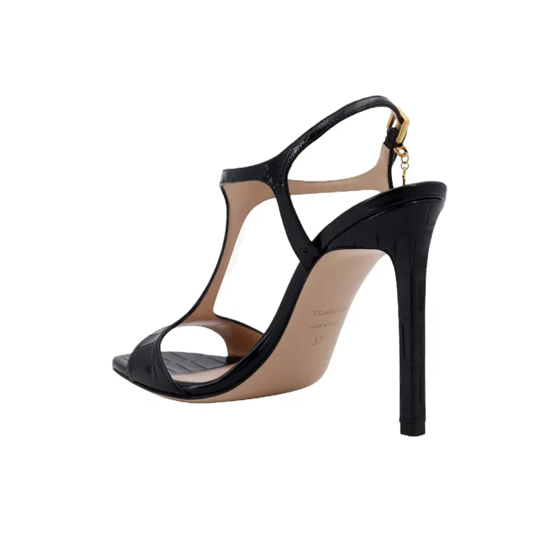 TOM FORD Angelina 105mm Leather Sandals-4