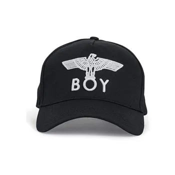 Boy London Cotton Baseball Caps Kids' Black