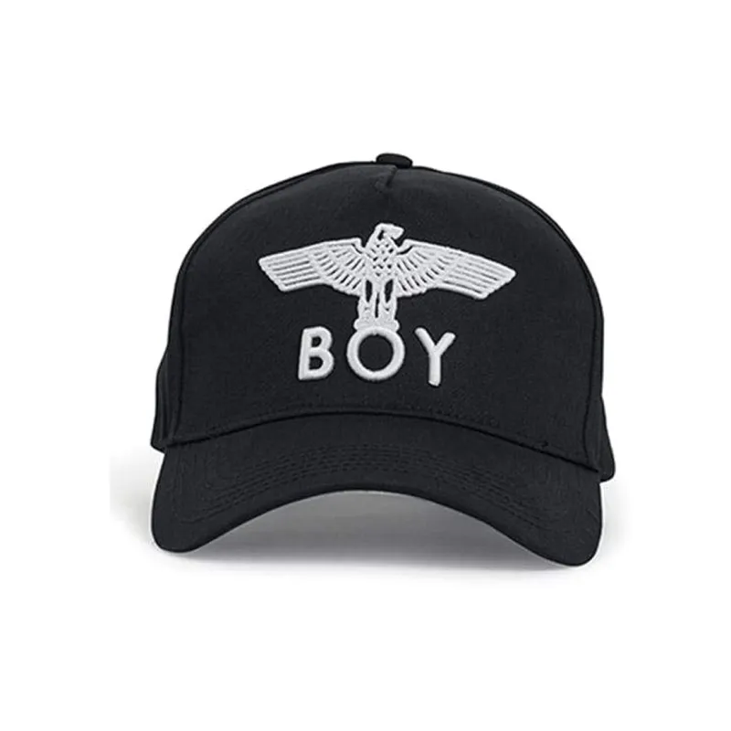 Boy London Cotton Baseball Caps Kids' Black-0