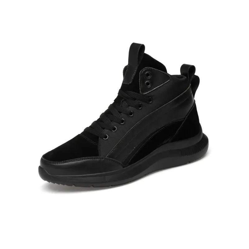Mansion Bull Cushioning Height Increasing High Top Running Shoes Men's-1