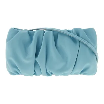 Staud Sheepskin Crossbody Bag Shoulder Bag Women's Ceramic Tile Blue