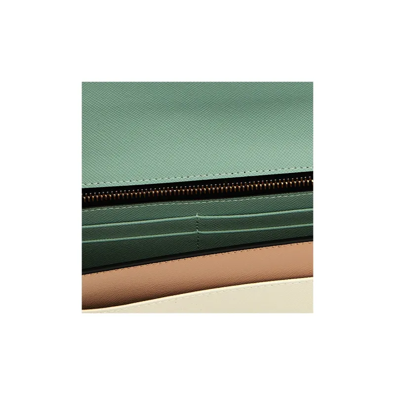 MARNI Trunk Calfskin Wallet Shoulder Bag Women's Multicolor-3