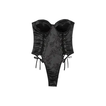 VICTORIA'S SECRET Bodysuits Women's Black