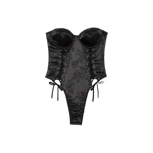 VICTORIA'S SECRET Bodysuits Women's Black