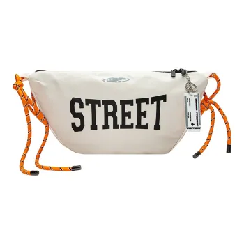 GF Nylon Shoulder Bag Crossbody Bag Regular Unisex White