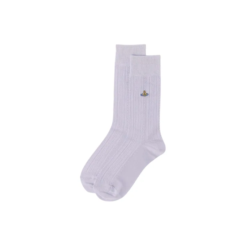 Vivienne Westwood Mid-Calf Socks Women's 1 Pack Purple-0