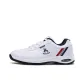 White Dark Blue Red-Fleece-Lined