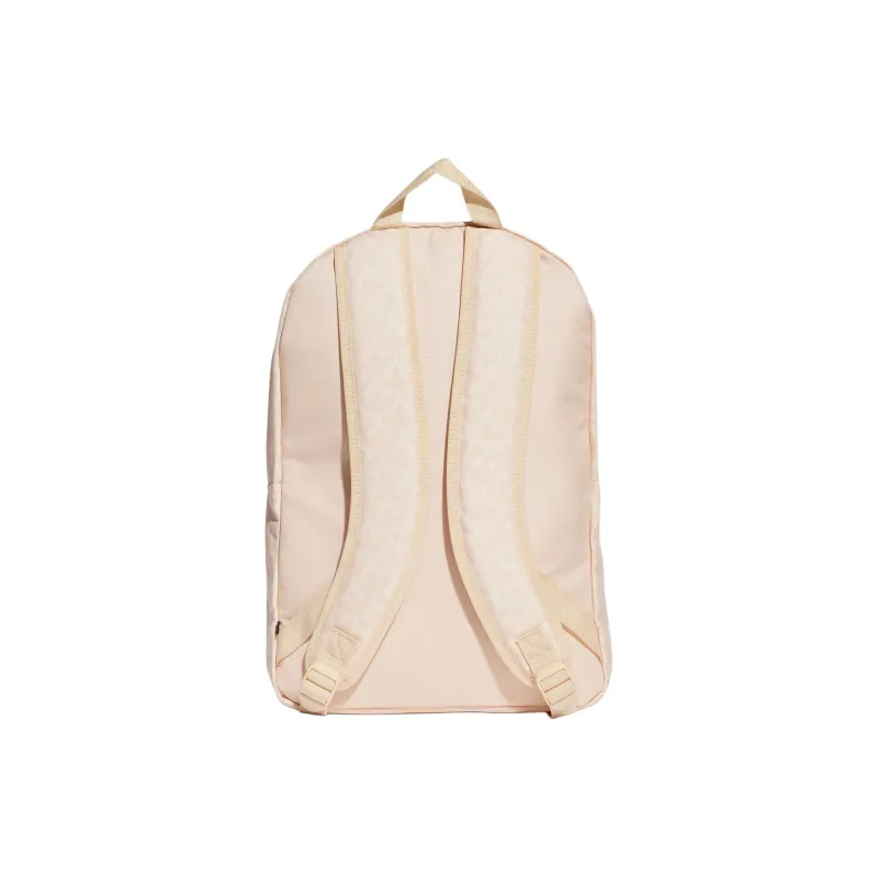 Adidas Originals Recycled Polyester Plain Weave Fabric Backpack Regular Unisex Sand-3
