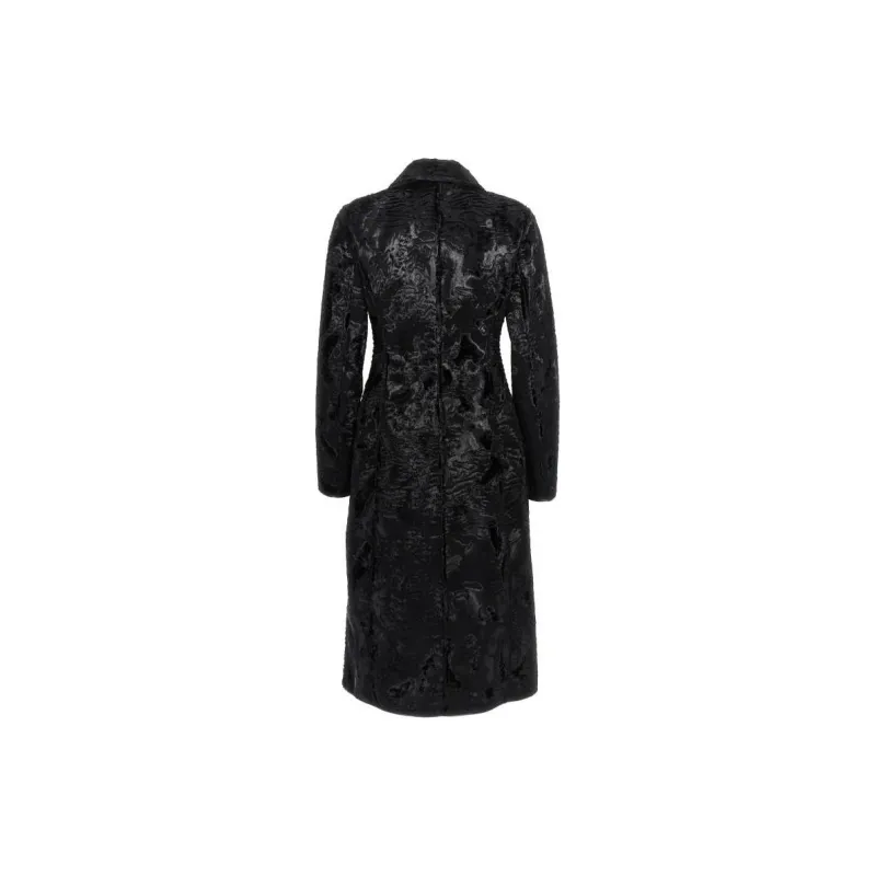 ALBERTA FERRETTI Coats Women's Black-2