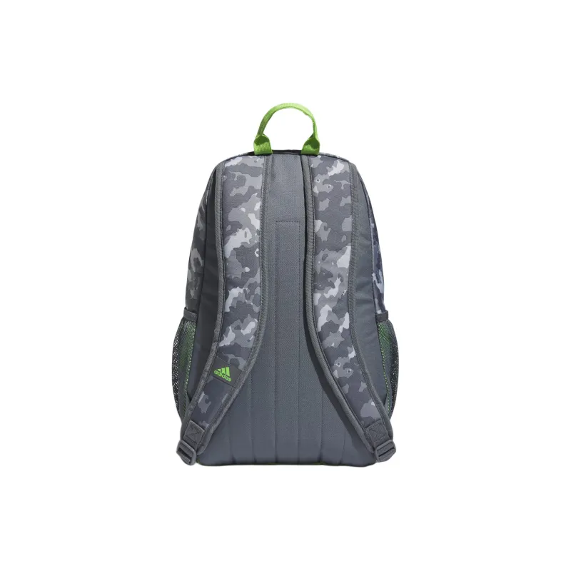 Adidas YOUNG BTS CREATOR Recycled Polyester Backpack Regular Men's Medium Gray With Half-Flash Green-2
