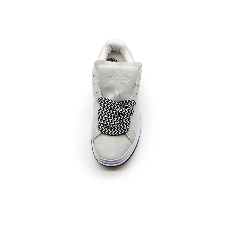 Shionpo Low Top Skateboard Shoes Unisex Gray-4