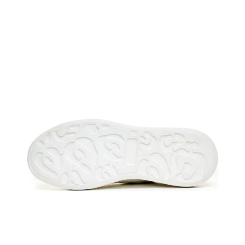 Wit Low Top Casual Shoes Men's White-5
