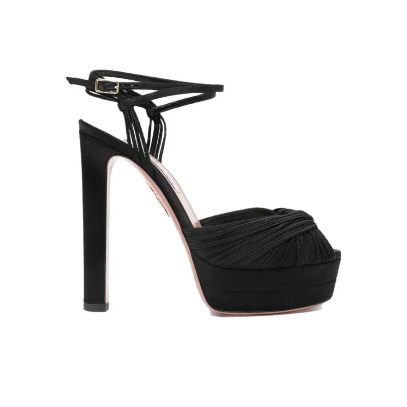 AQUAZZURA Bellini Beauty Plateau 135mm Sandals-1