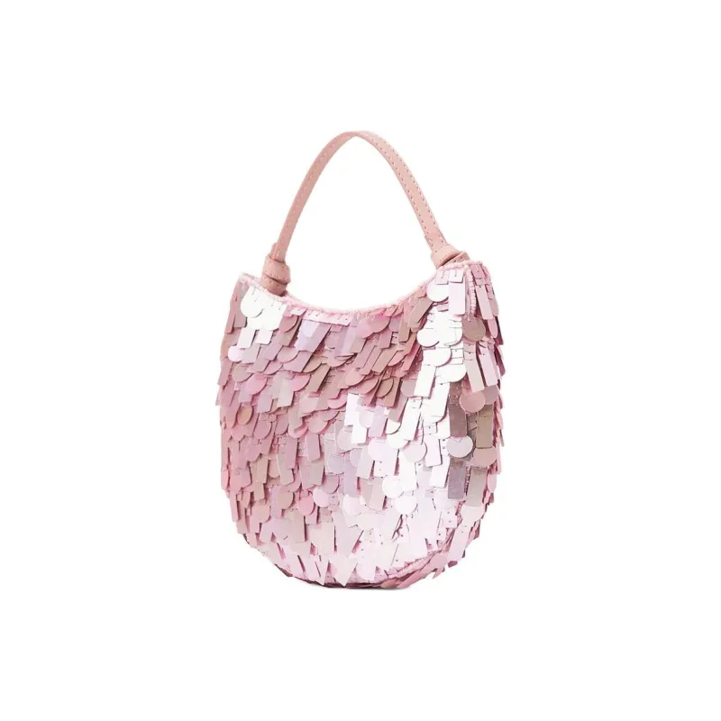 Staud Crescent Paillette-embellished Tote Bag-1