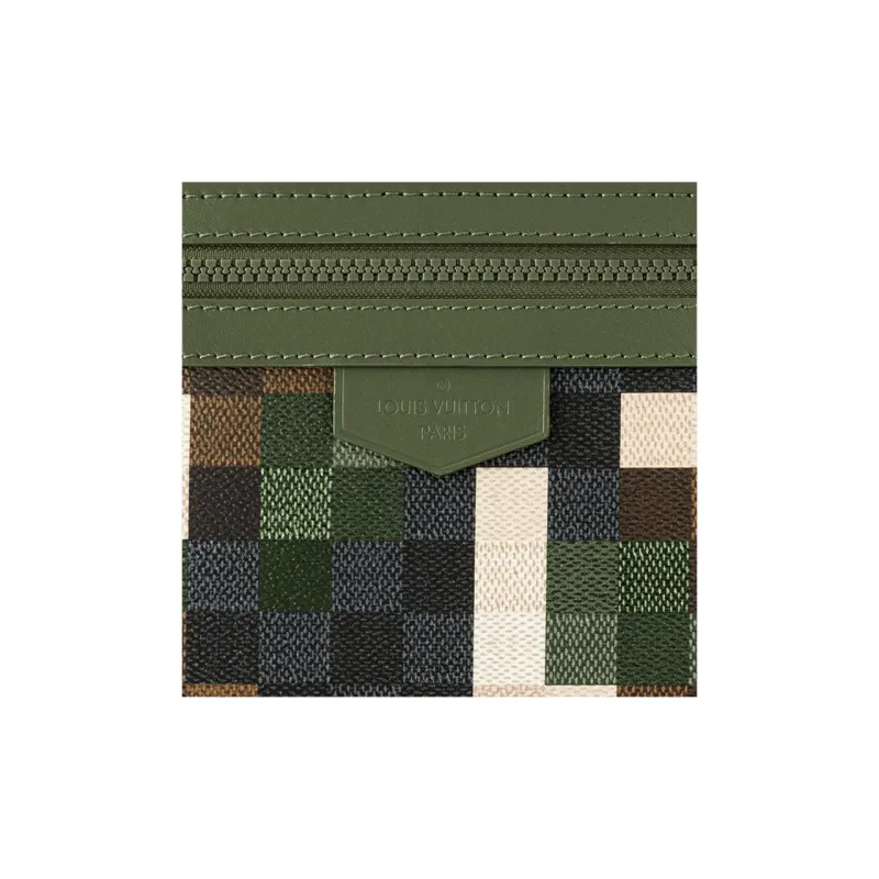 LOUIS VUITTON Canvas Handbag Shoulder Bag Crossbody Bag Regular Men's Camouflage-4