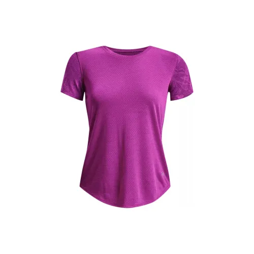 Under Armour Streaker T-Shirts Women's Purple