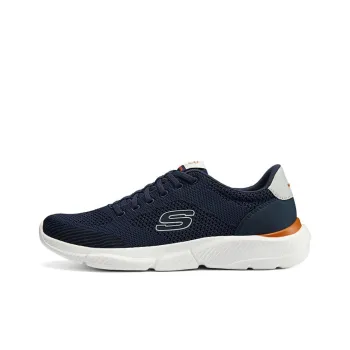Skechers Street Non slip Wear resistant Shock Absorption Low Top Casual Shoes Men's Blue