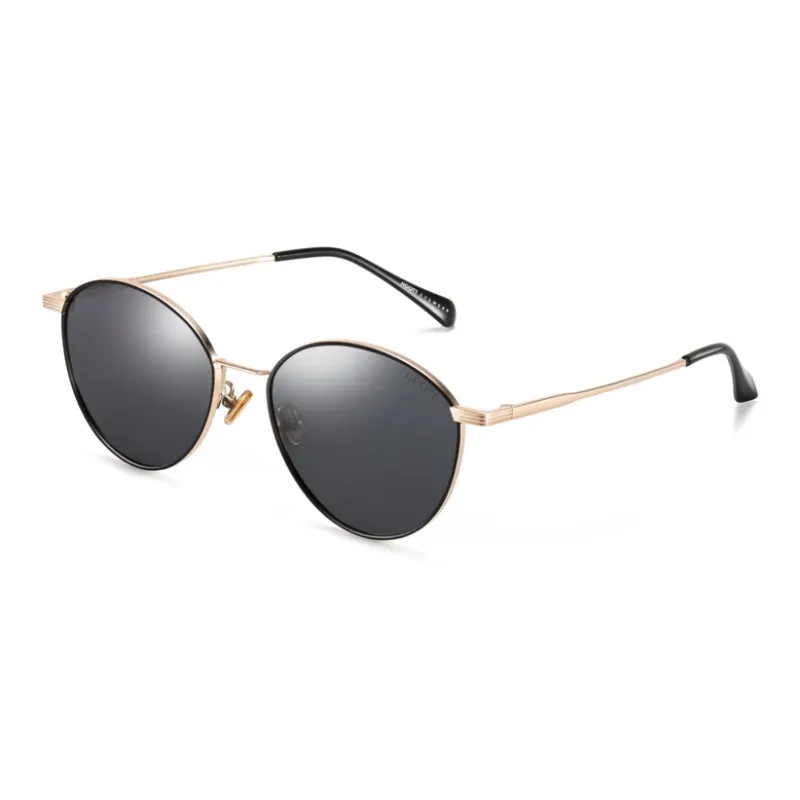  JIGOTT Metal Oval Sunglasses Unisex-0