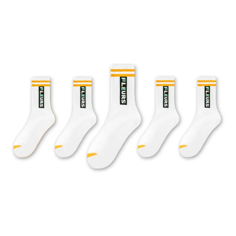 LUOLIAN Mid Calf Socks Unisex 5 Pack-15