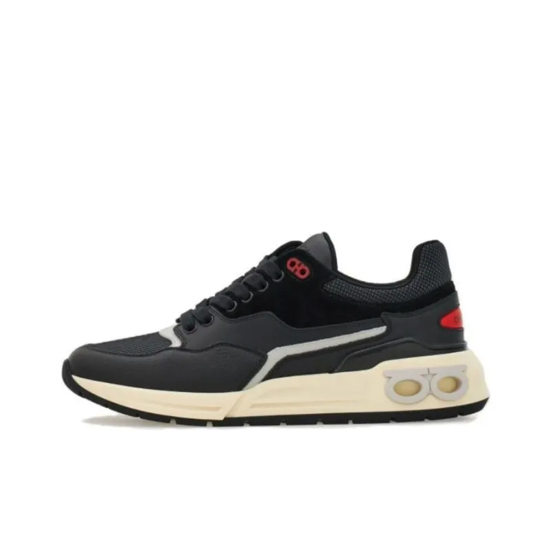 FERRAGAMO Gancini Detail Lace-up Sneakers-0