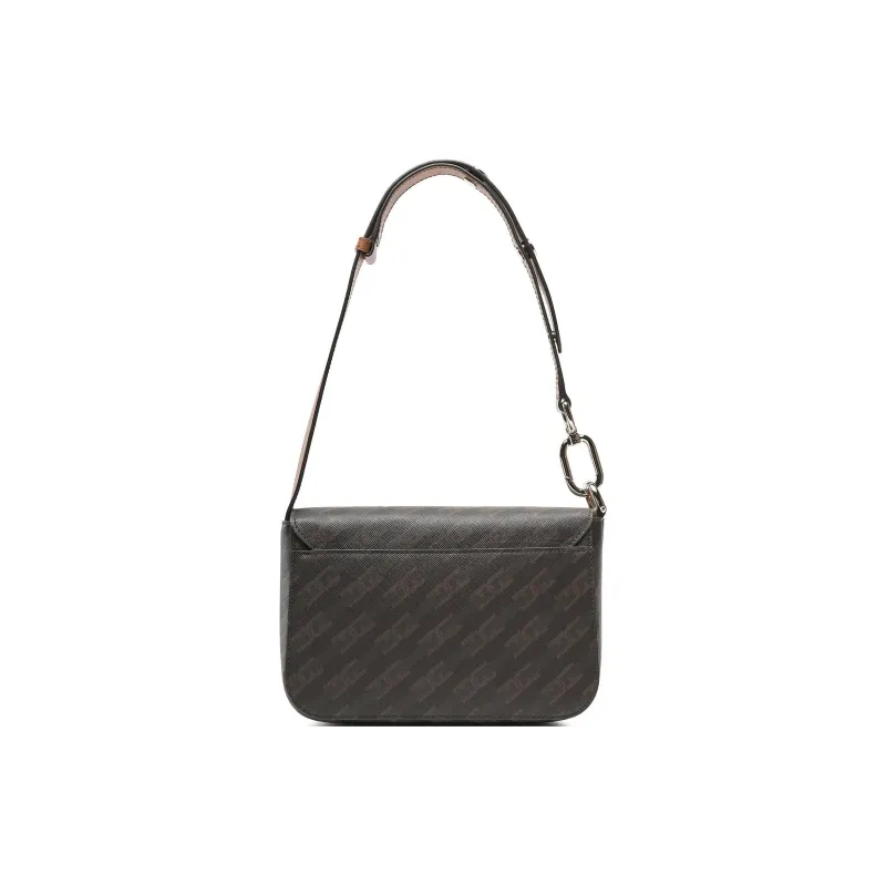 Furla Metropolis Collection Leather Handbag Shoulder Bag Women's Brown-2