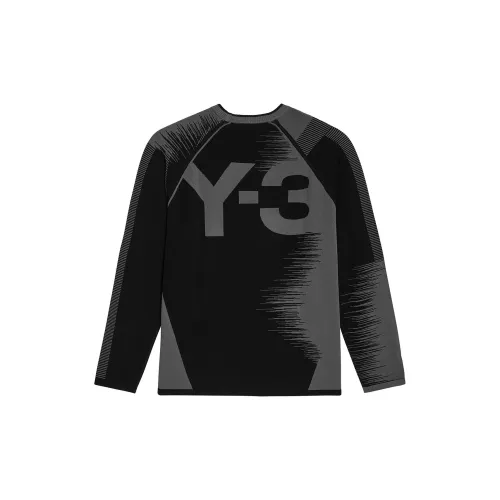 Y-3 Striped Ribbed-knit Jumper