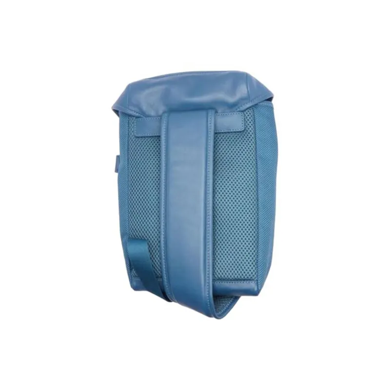 COACH Ranger Canvas With Leather One Shoulder Crossbody Sling Bags Small Size Men's Lake Blue-4