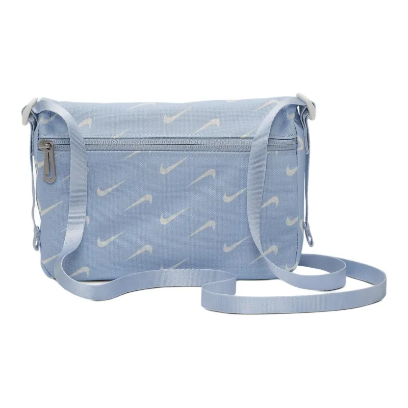 Nike Polyester Sports Bag Shoulder Bag Crossbody Bag Women's Light Blue-2