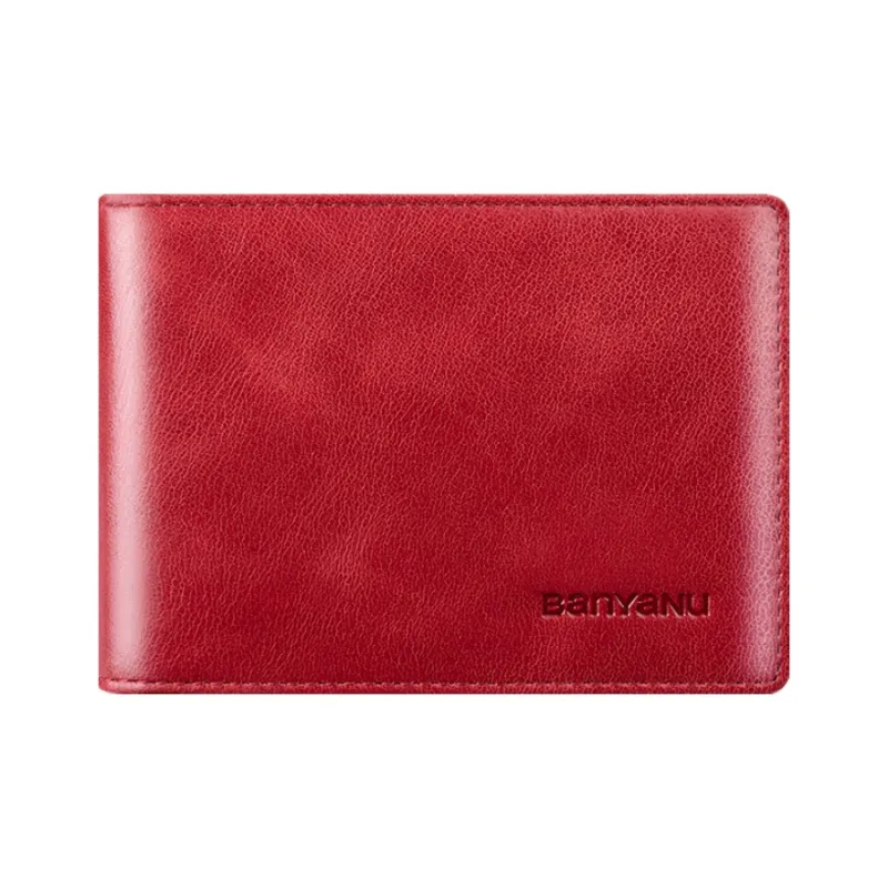 Banyanu Top Grain Cow Leather Passport Holder Regular Unisex Multicolor-8