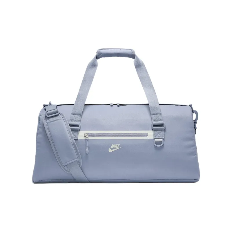 Nike Polyester Handbag, Shoulder Bag, Crossbody Bag, Travel Bag Unisex Gray Slate & Light Silver-0