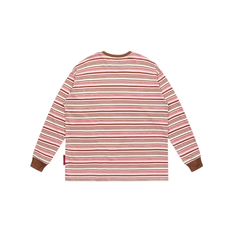 EMPTY REFERENCE x REVERSE IRONY T Shirt Unisex Brown Pink-1