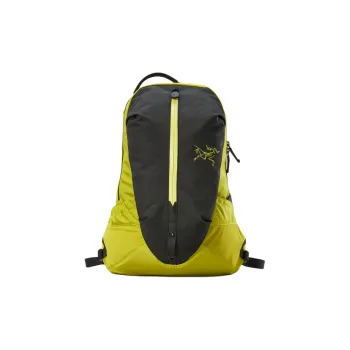 Arcteryx ARRO Nylon Backpack Regular Unisex Black & Yellow