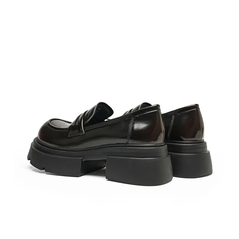 EBLAN Loafers Women's Brown-3