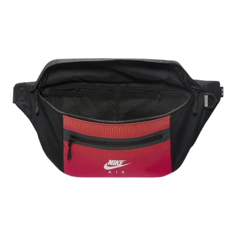 Nike ELEMENTAL Fabric Shoulder Bag Crossbody Bag Fanny Pack Regular Unisex Black & Red-3