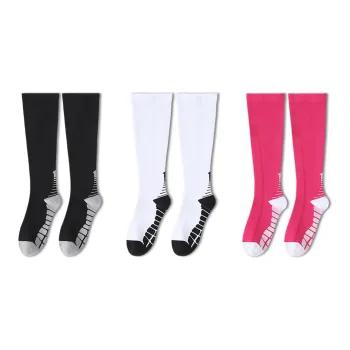 LUOLIAN Knee High Socks Unisex 3 Pack
